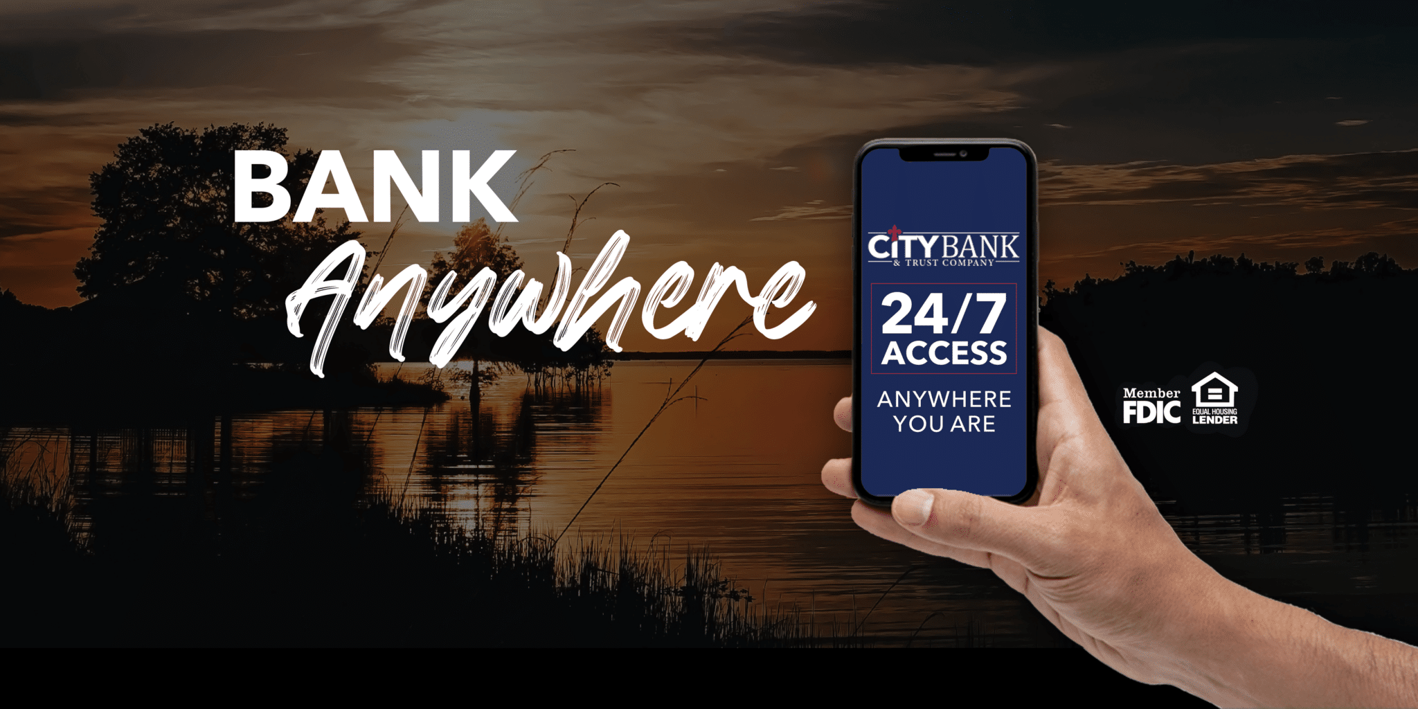 Bank Anywhere with City Bank and Trust Company
